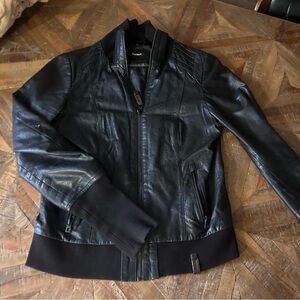RUDSAK Black Leather Jacket